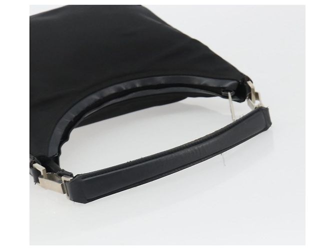 Borsa a Spalla GUCCI Tela Nero Argento 000 0602 Auth gh2166 - vista 7
