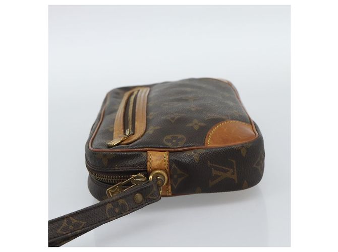 LOUIS VUITTON Monogram Marly Dragonne GM Clutch Bag M51825 LV Auth ep15334 Monogramma - vista 3