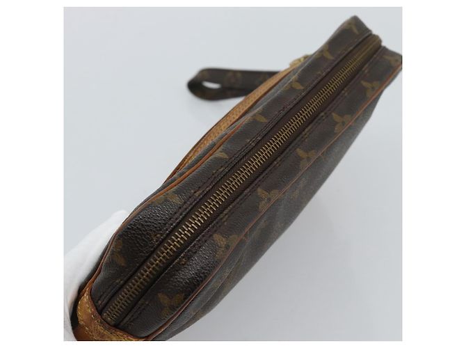 LOUIS VUITTON Monogram Marly Dragonne GM Clutch Bag M51825 LV Auth ep15334 Monogramma - vista 6