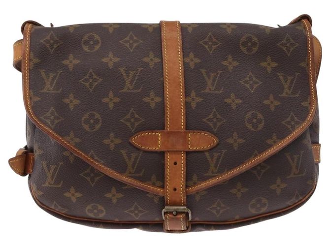 LOUIS VUITTON Borsa a Spalla Monogram Saumur 30 M42256 LV Auth fm5380 Monogramma - vista 13