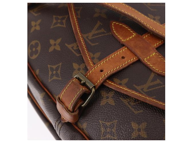 LOUIS VUITTON Borsa a Spalla Monogram Saumur 30 M42256 LV Auth fm5380 Monogramma - vista 18