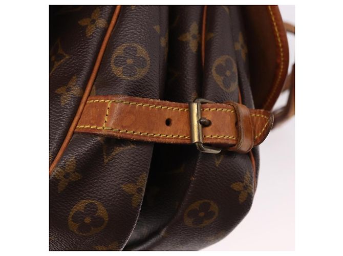 LOUIS VUITTON Borsa a Spalla Monogram Saumur 30 M42256 LV Auth fm5380 Monogramma - vista 19