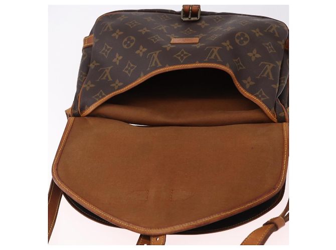 LOUIS VUITTON Borsa a Spalla Monogram Saumur 30 M42256 LV Auth fm5380 Monogramma - vista 20