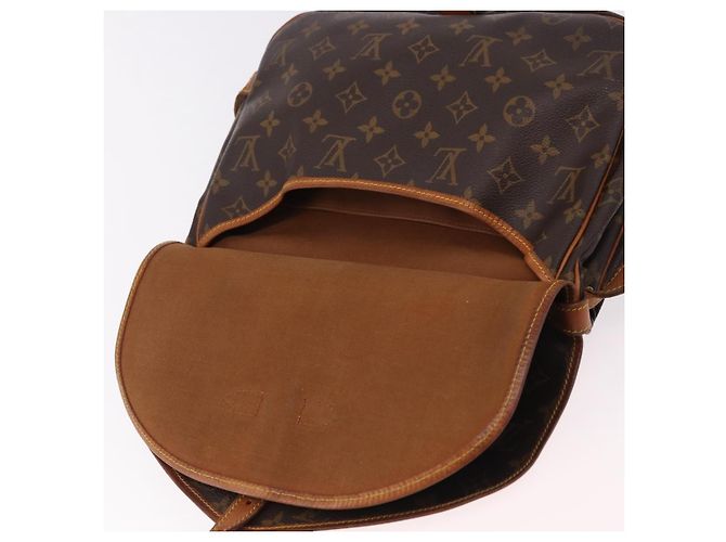 LOUIS VUITTON Borsa a Spalla Monogram Saumur 30 M42256 LV Auth fm5380 Monogramma - vista 24