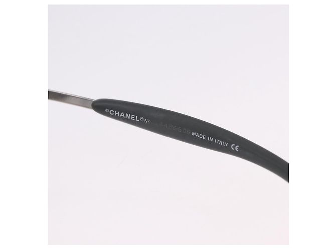 Gafas de sol CHANEL metal Verde CC Auth 192844M - vista 16