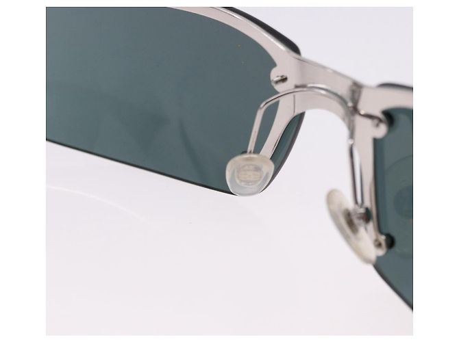 Gafas de sol CHANEL metal Verde CC Auth 192844M - vista 9