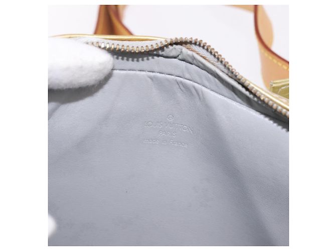 LOUIS VUITTON Monogram Vernis Fulton Waist Bag Gris M91041 LV Auth 192047 Grigio - vista 10