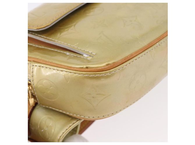 LOUIS VUITTON Monogram Vernis Fulton Waist Bag Gris M91041 LV Auth 192047 Grigio - vista 16