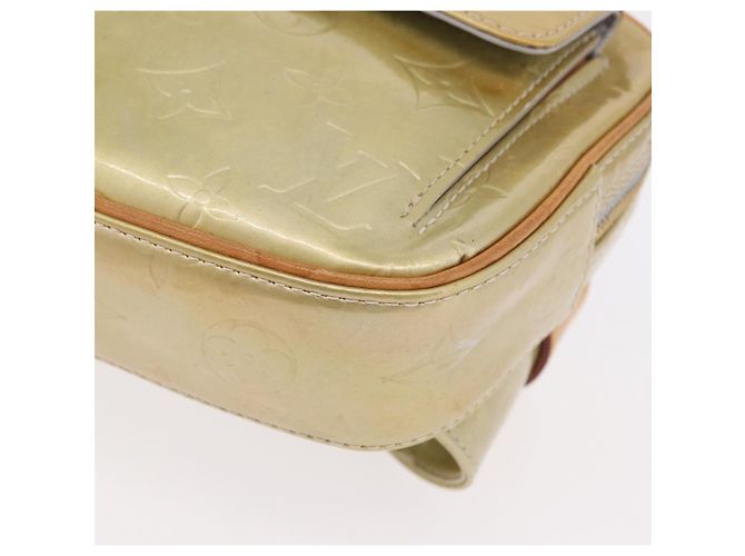 LOUIS VUITTON Monogram Vernis Fulton Waist Bag Gris M91041 LV Auth 192047 Grigio - vista 17