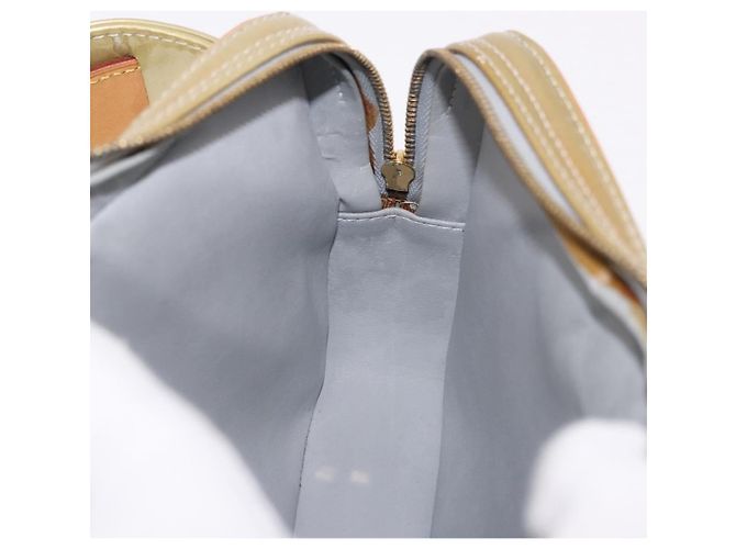 LOUIS VUITTON Monogram Vernis Fulton Waist Bag Gris M91041 LV Auth 192047 Grigio - vista 18