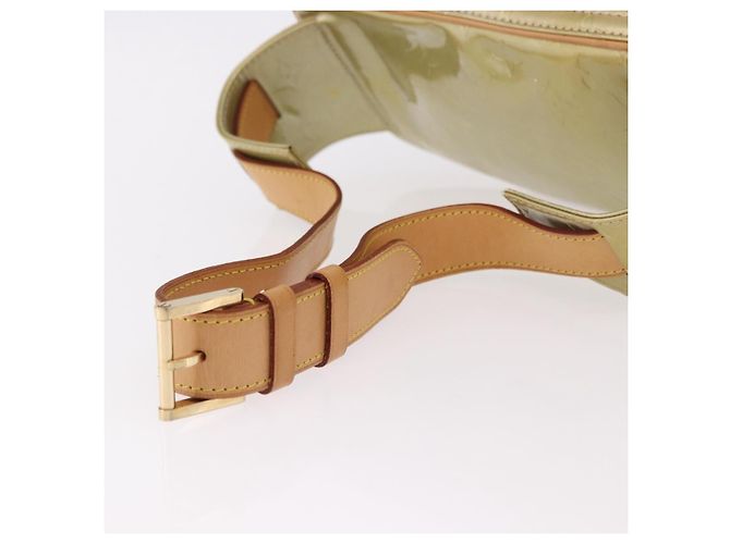 LOUIS VUITTON Monogram Vernis Fulton Waist Bag Gris M91041 LV Auth 192047 Grigio - vista 7