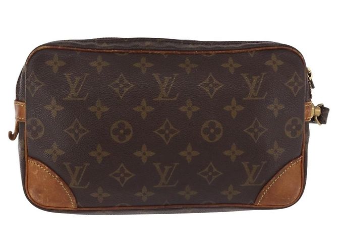 LOUIS VUITTON Monogram Marly Dragonne GM Clutch Bag M51825 LV Auth BA14312 Monogramma - vista 2
