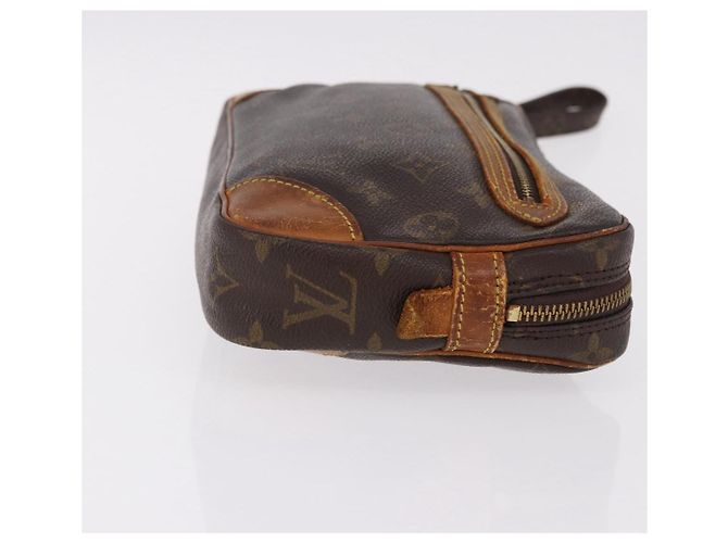 LOUIS VUITTON Monogram Marly Dragonne GM Clutch Bag M51825 LV Auth BA14312 Monogramma - vista 3