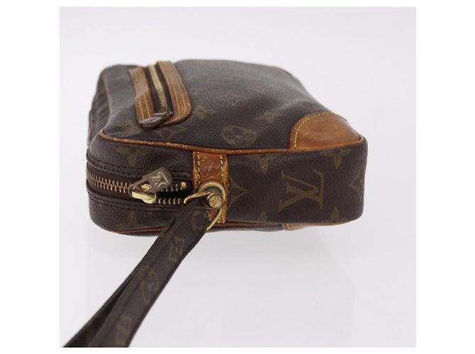 LOUIS VUITTON Monogram Marly Dragonne GM Clutch Bag M51825 LV Auth BA14312 Monogramma - vista 4
