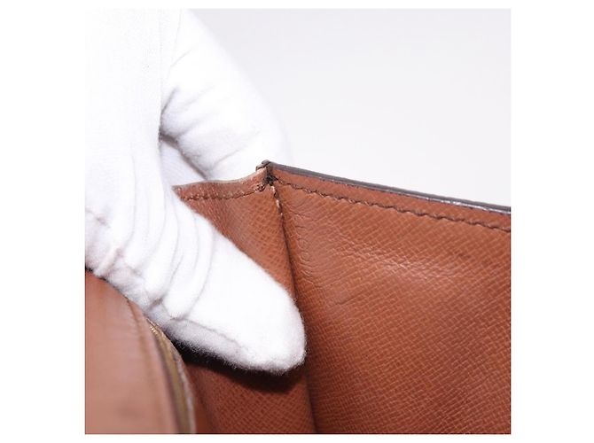 LOUIS VUITTON Monogram Porte envelope Clutch Bag M51801 LV Auth 191996 Monogramma - vista 12