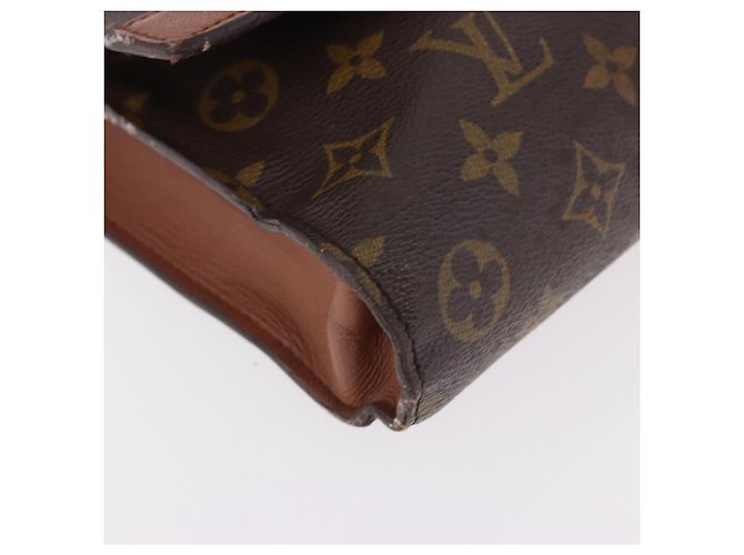 LOUIS VUITTON Monogram Porte envelope Clutch Bag M51801 LV Auth 191996 Monogramma - vista 8