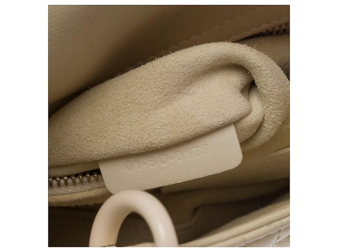 Borsa DIOR Lady Dior in Pelle Beige - 103758 - vista 7