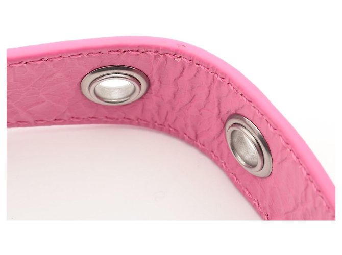 Balenciaga Borsa a tracolla Le Cagole Mini in pelle di agnello rosa - vista 15