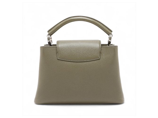 Louis Vuitton Borsa Capucines BB Taurillon Leather Verde - vista 2