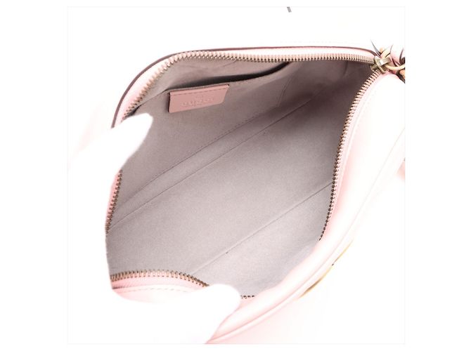 Gucci Borsa Camera GG Marmont Small in pelle trapuntata rosa - vista 6