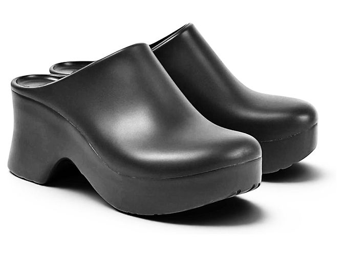 Zoccoli Loewe in gomma neri Nero - vista 10