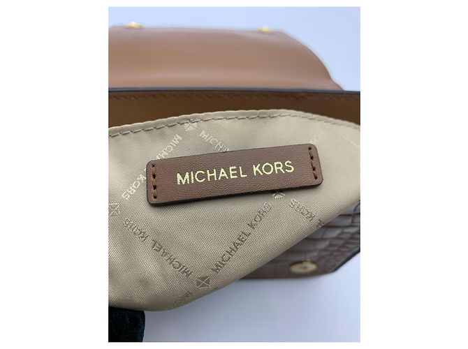 Michael Kors Borsa in pelle stampa coccodrillo Marrone - vista 11