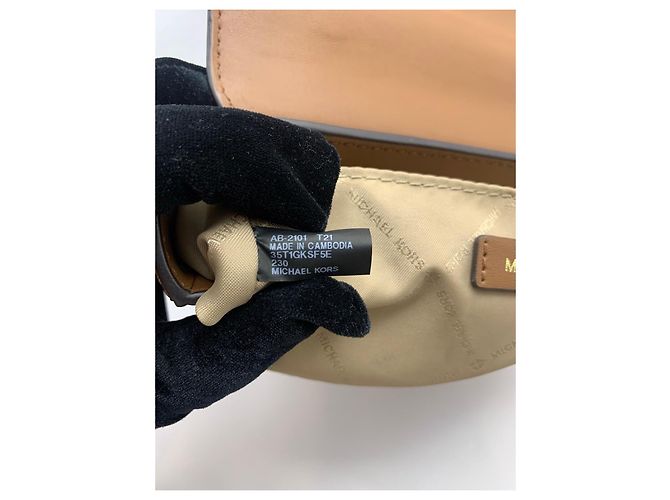 Michael Kors Borsa in pelle stampa coccodrillo Marrone - vista 12