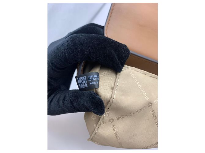 Michael Kors Borsa in pelle stampa coccodrillo Marrone - vista 13
