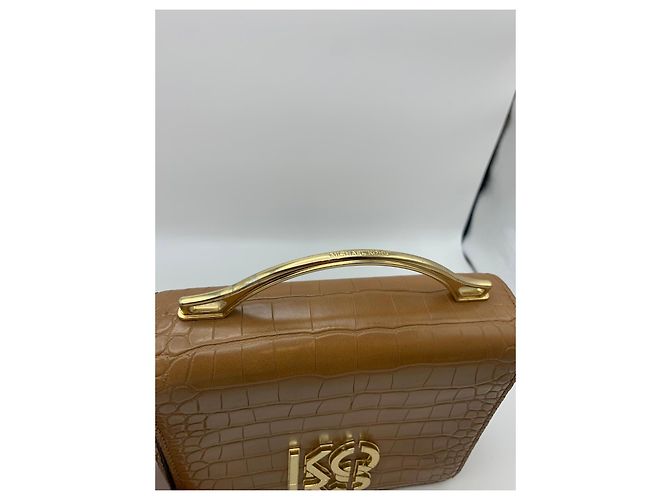 Michael Kors Borsa in pelle stampa coccodrillo Marrone - vista 15
