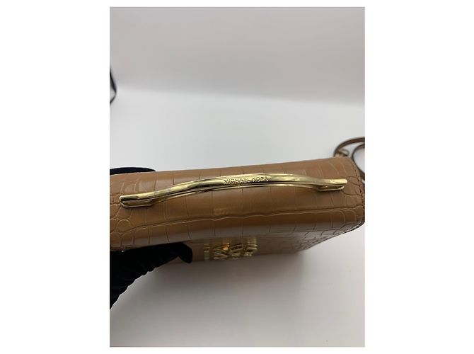 Michael Kors Borsa in pelle stampa coccodrillo Marrone - vista 4