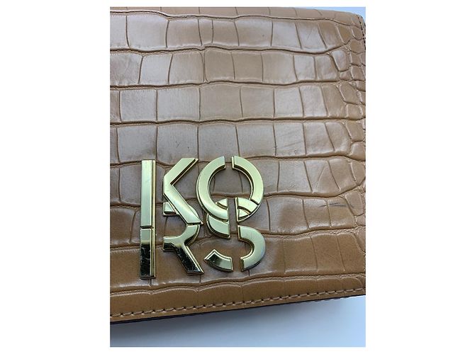 Michael Kors Borsa in pelle stampa coccodrillo Marrone - vista 5