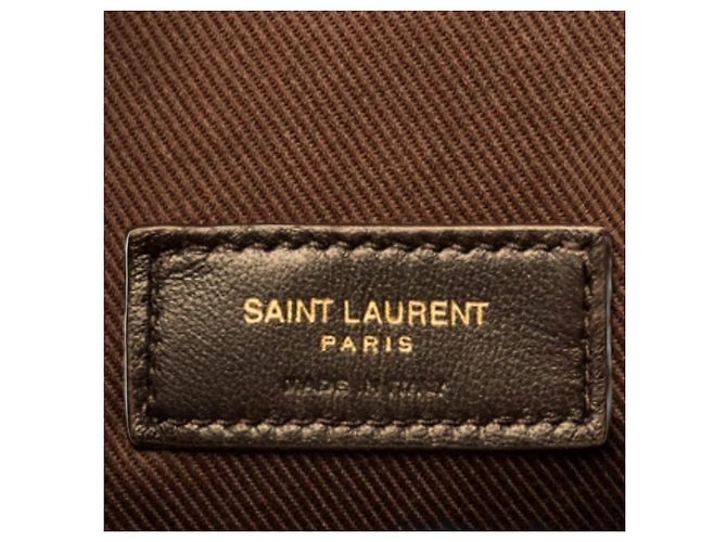 Saint Laurent Monogramm Canvas Shopper Mehrfarben - Ansicht 16