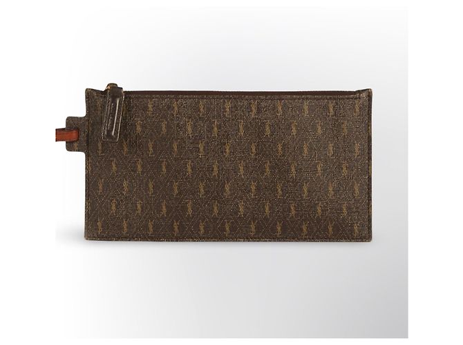 Saint Laurent Monogramm Canvas Shopper Mehrfarben - Ansicht 18