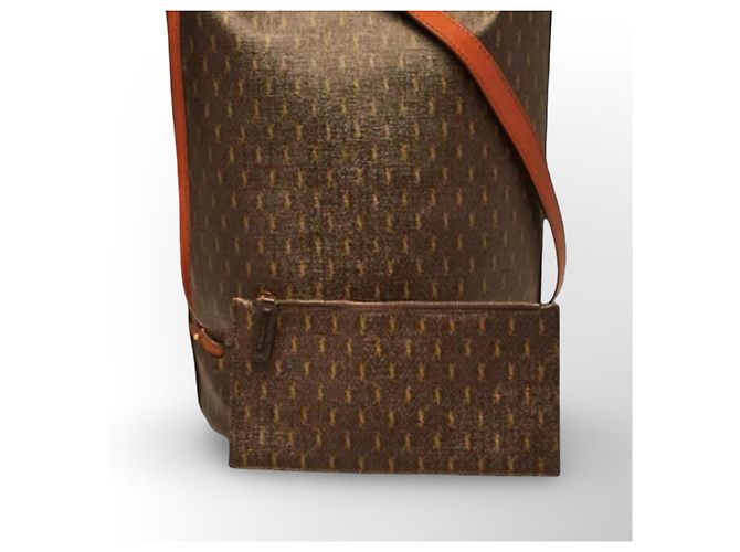Saint Laurent Monogramm Canvas Shopper Mehrfarben - Ansicht 19