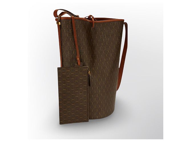 Saint Laurent Monogramm Canvas Shopper Mehrfarben - Ansicht 5