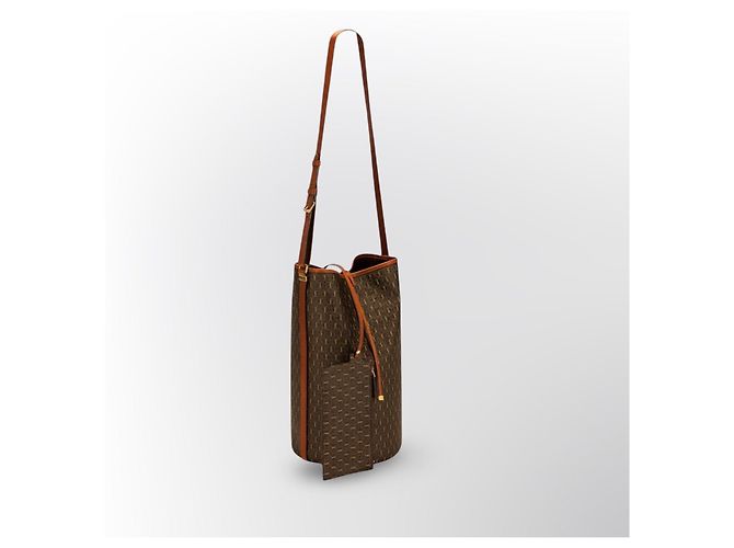 Saint Laurent Monogramm Canvas Shopper Mehrfarben - Ansicht 7