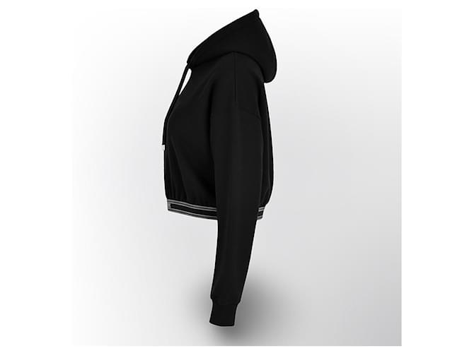 Sudadera corta de algodón Loewe - Negro - vista 7