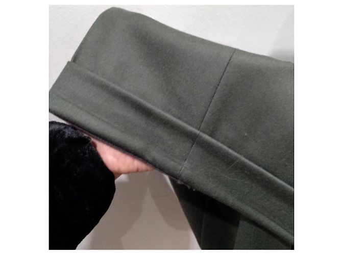 Lanvin Paris Double-Breasted Wool Suit Dark green - view 6
