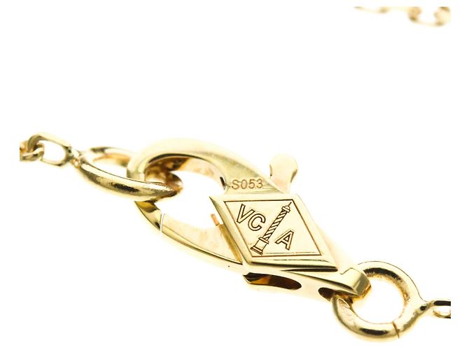 Van Cleef & Arpels Sweet Alhambra Papillon Armband Golden - Ansicht 11
