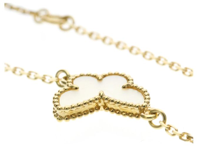 Van Cleef & Arpels Sweet Alhambra Papillon Armband Golden - Ansicht 3