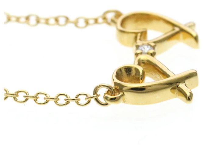 Tiffany & Co Collana Tiffany Double Loving Heart D'oro - vista 5