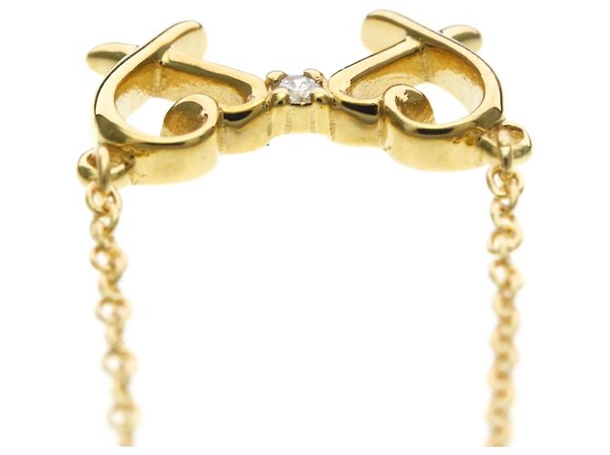Tiffany & Co Collana Tiffany Double Loving Heart D'oro - vista 6