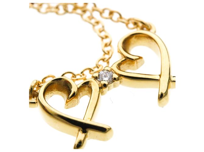 Tiffany & Co Collana Tiffany Double Loving Heart D'oro - vista 7