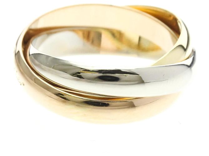 Anillo Trinity de Cartier en Oro de 18K Dorado - vista 2