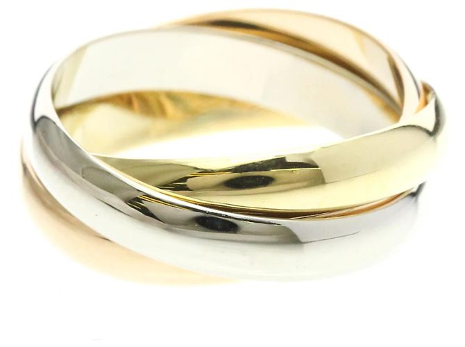 Anillo Trinity de Cartier en Oro de 18K Dorado - vista 3