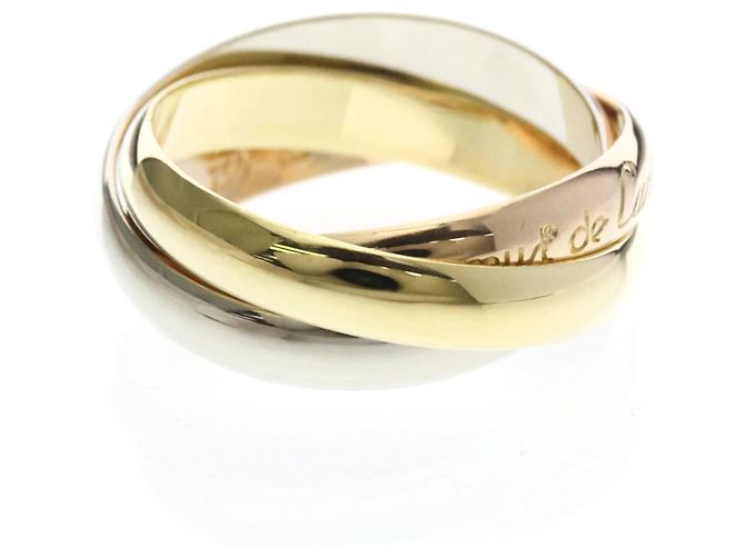 Anillo Trinity de Cartier en Oro de 18K Dorado - vista 4