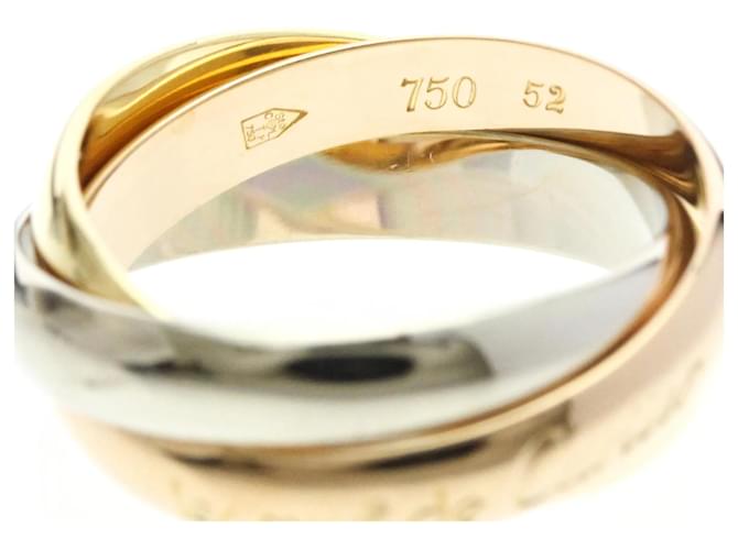 Anello Trinity Cartier D'oro - vista 7