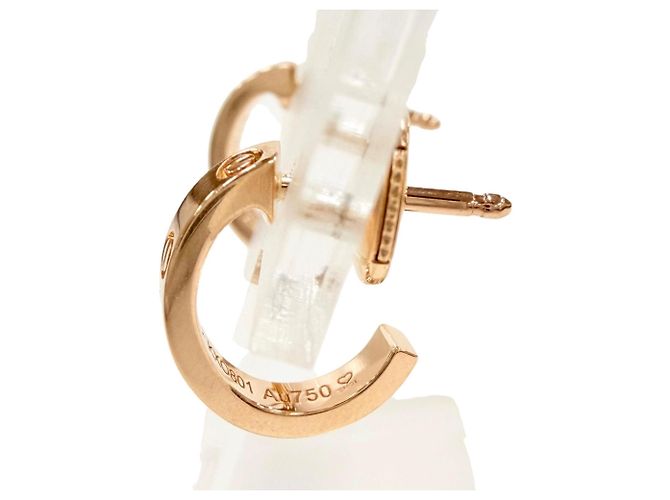 Orecchini LOVE Mini Love Hoop di Cartier D'oro - vista 2