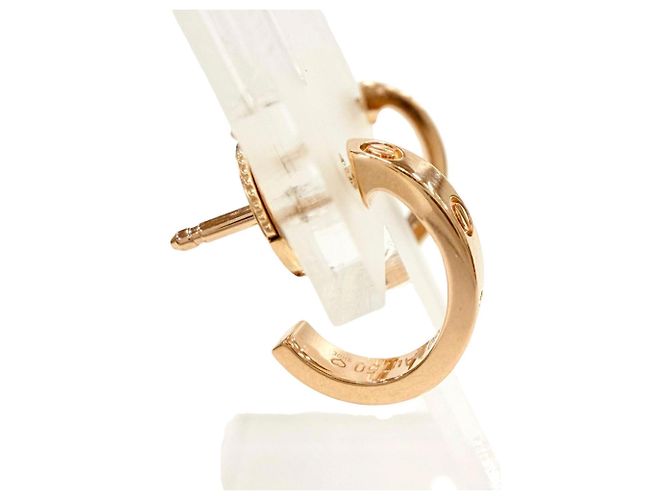 Orecchini LOVE Mini Love Hoop di Cartier D'oro - vista 4