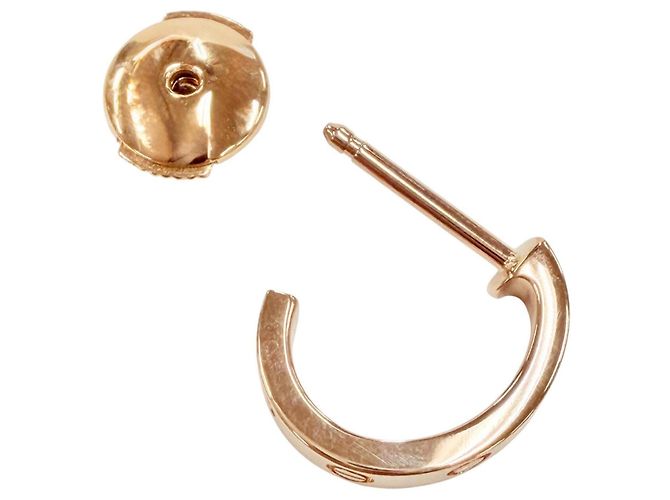 Orecchini LOVE Mini Love Hoop di Cartier D'oro - vista 5
